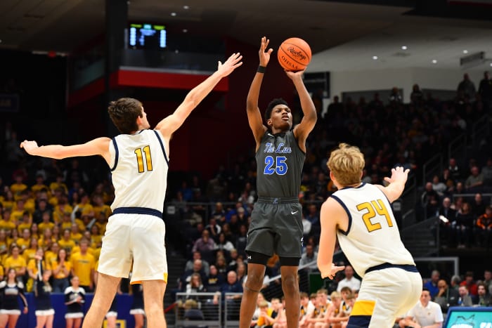 Lutheran East vs Ottawa-Glandorf boys basketball state championship Ben Jackson31